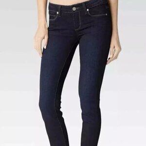 PAIGE DENIM NEW! Dark Wash SKYLINE SKINNY Womens Jeans in MONA Sz 27x28 NWOT